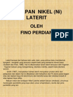 Bahan Presentasi Fino 2 (Nikel Laterit)