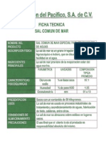 Sal - Ficha Tecnica 1