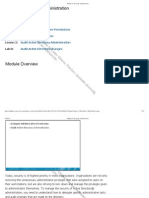 Module 9 - Securing Administration