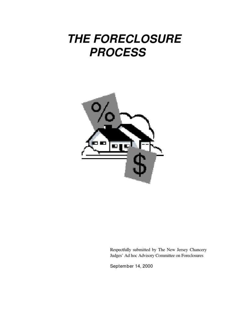 NJ Residential Foreclosure Process Guide | PDF | Service Of Process ...