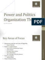 Lecture7 PowerandPoliticsOrganizationalTheory
