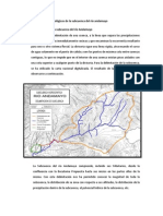 Parámetros Morfológicos de La Subcuenca Del Río Andamayo