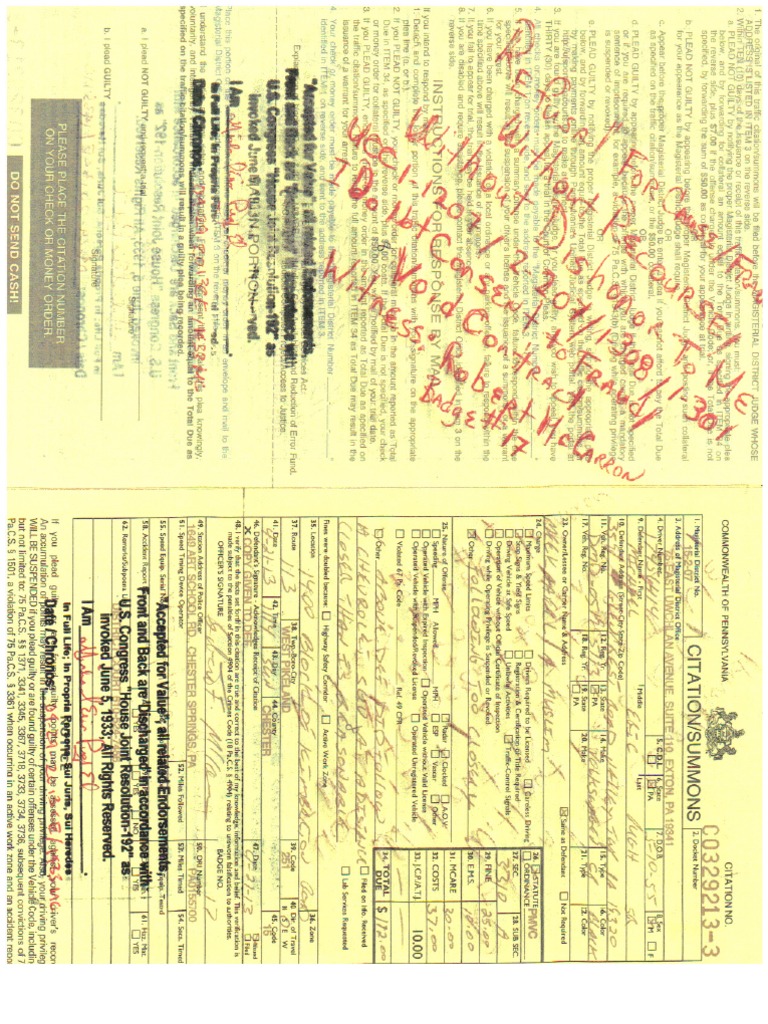 Violation of Inalienable Right to Travel