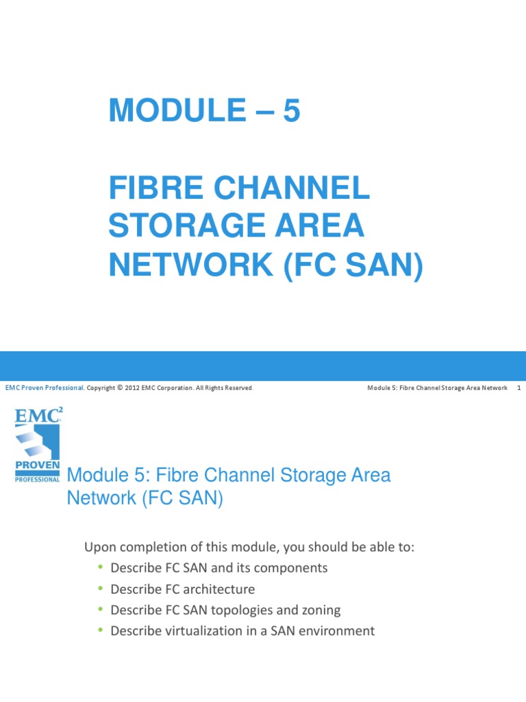 Fiber Channel Storage Area Networks Explained PDF Network Topology