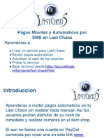 Pagos Moviles y Por Sms en Last Chaos