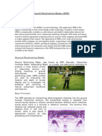 Ground Penetrating Radar (GPR) : Basic Principle