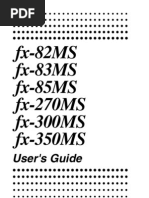 Download Casio Fx-350MS Manual by Garrett Lewis SN149262128 doc pdf