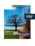 Apuntes de 80 Ambientalistas Colombianos