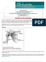 arthritis of the shoulder-orthoinfo - aaos