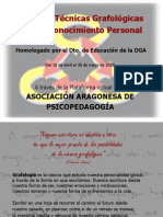 Curso de Tecnicas Grafologicas para El Conocimiento Personal