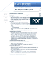 SAP HR - Organisation Management