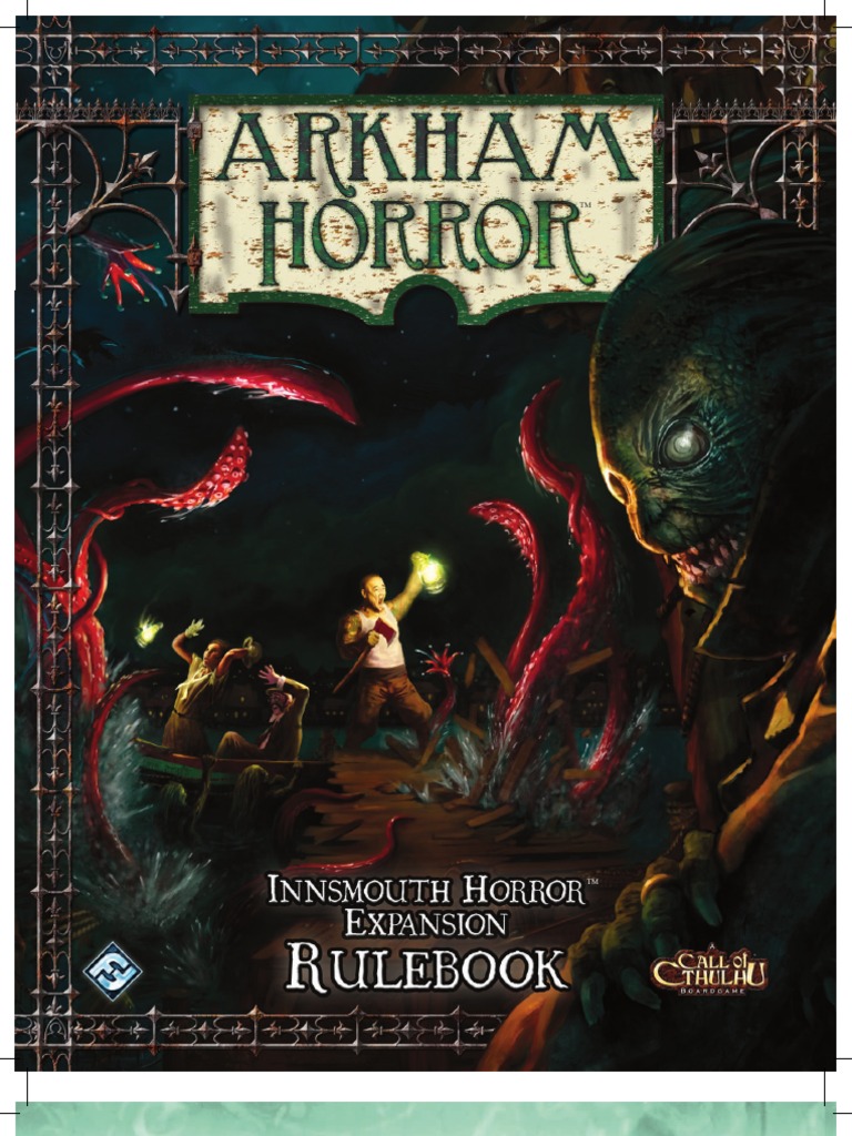 Arkham Horror Innsmouth Horror | PDF | Games & Activities | Home & Garden