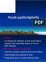 Acute Pyelonephritis