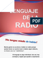 Lenguaje de La Radio