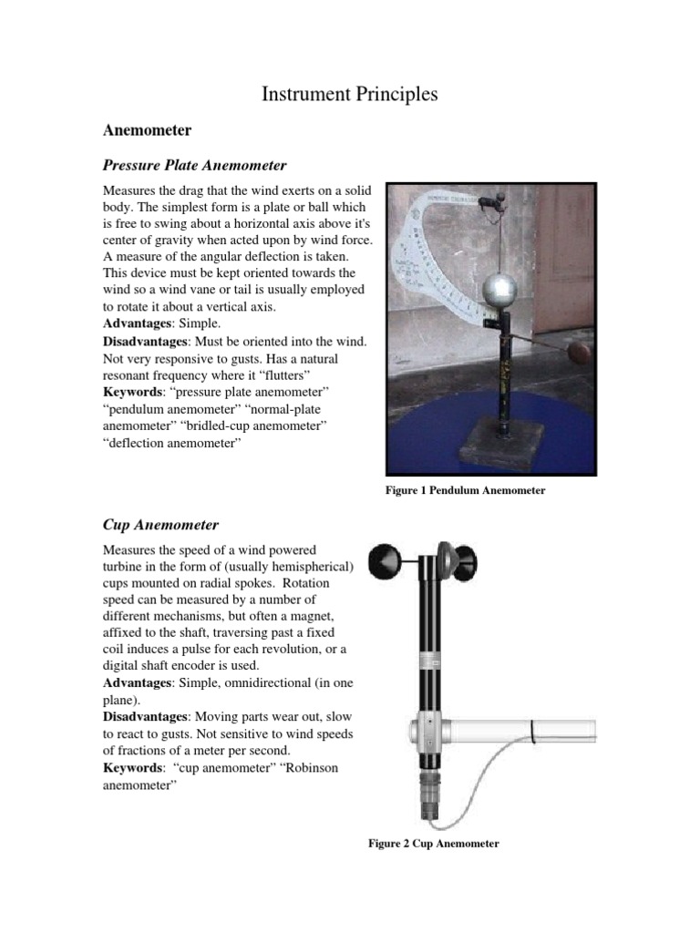 Instrument Principles | PDF