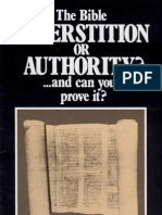 1985Bible-SuperstitionOrAuthority