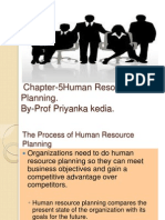 Chapter - 5 Human Resource Planning