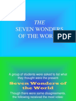 SEVEN WONDERS - Pps