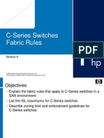 Brocade Switch 11-M8-C Series Fabric Rules