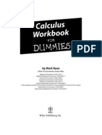 Calculus Workbook for Dummies