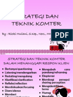 Strategi Dan Teknik Komter