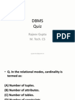 DBMS quiz