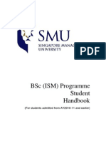 BSc(ISM) Handbook