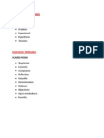 Scientific Method (Resaerch)