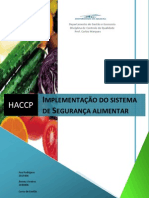 HACCP implantação do sistema de segurança alimentar