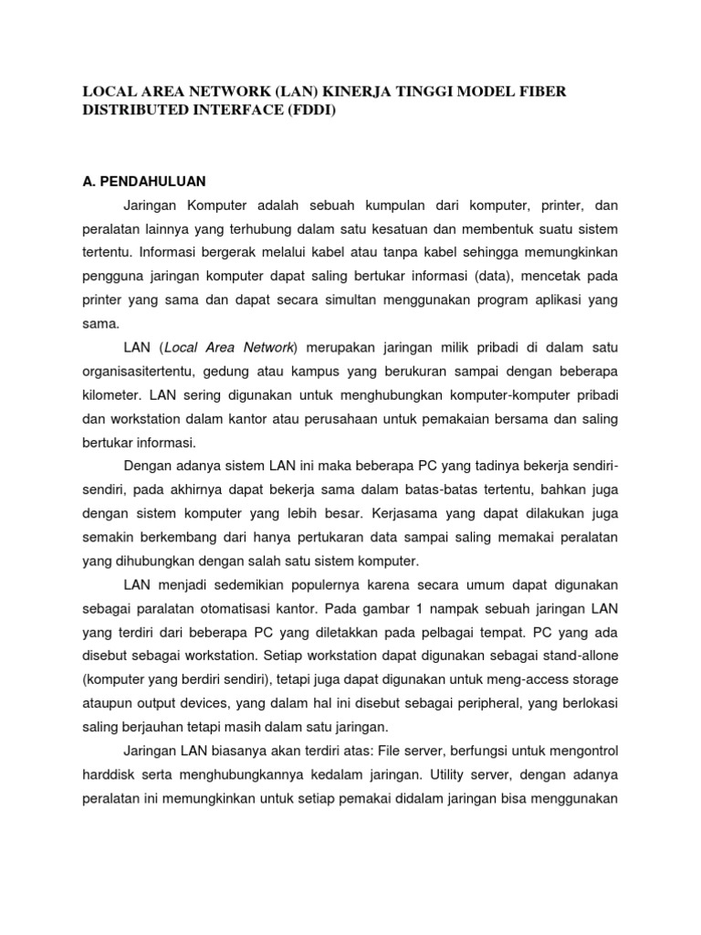 Local Area Network