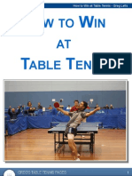 How To Win at Table Tennis