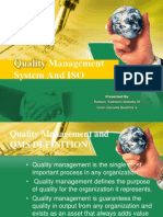 Quality Management System and ISO