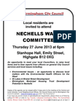 Nechells Ward Committee 27.06.13