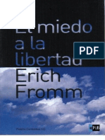 El Miedo a La Libertad - Erich Fromm