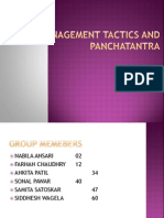 Management Tactics and Panchatantra
