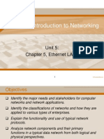 NT1210 Introduction to Networking Unit 5: Ethernet LANs