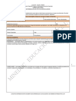 Formulario Unico Determinacion Apoyos 2010