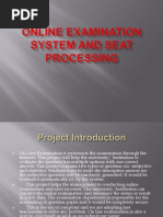 Online Examination System Project