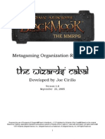 The Wizards' Cabal: Metagaming Organization Reference