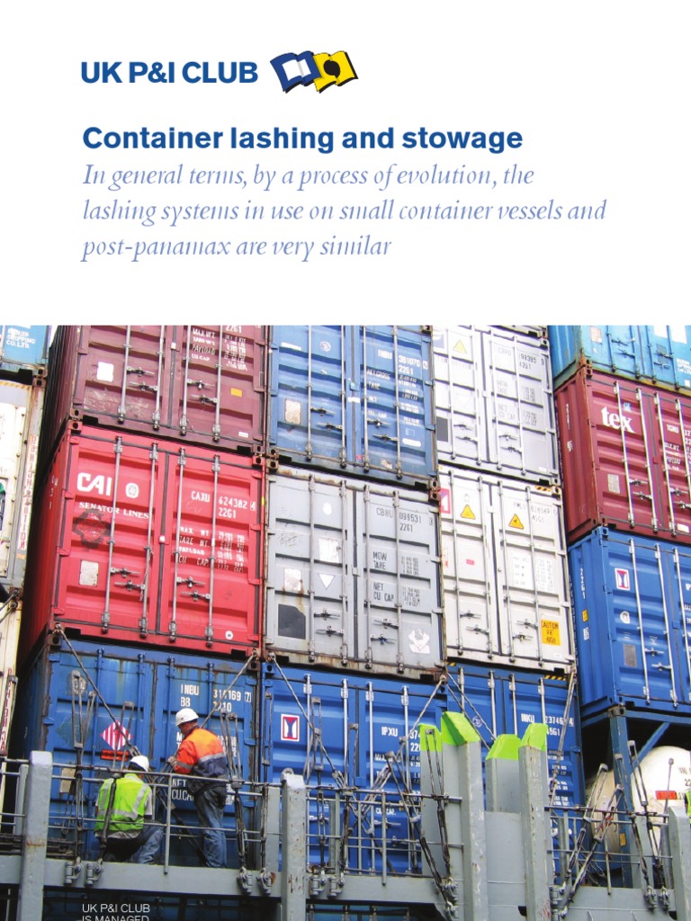 Container Lashing Web | PDF