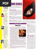 Entertainment Weekly comic-book review column and Chap Yaep interview