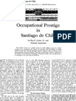 Carter Sepulveda Occupational Prestige in Santiago ABS 1964
