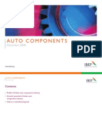 Indian Auto Components Industry Presentation 060109