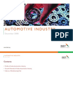Indian Automotive Industry Presentation 010709