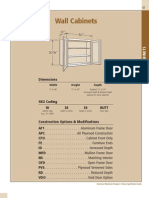 Spec Section - Wall Cabinets - 0