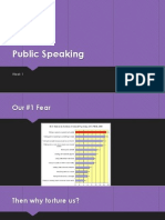 Public SpeakingWK12013