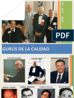 II. Gurus de La Calidad