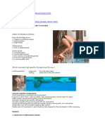 Model of Breaststroke Start Technique