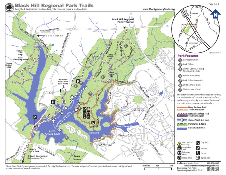 Black Hill Trail Overview and Map | PDF