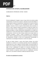 Acerca de Las Definiciones de Globalizacion